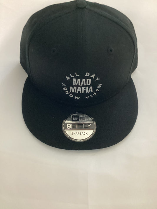 black custom snapback